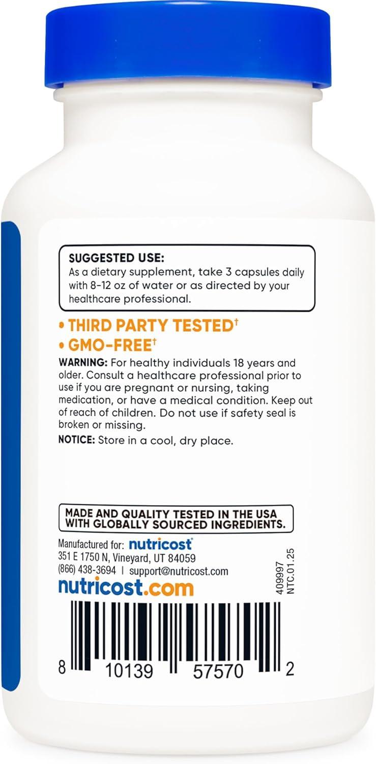 image:imageNutricost Daily Vegetables 90 Capsules 30 Servings Maintain Fortify amp Rejuvenate with 17 Vegetables