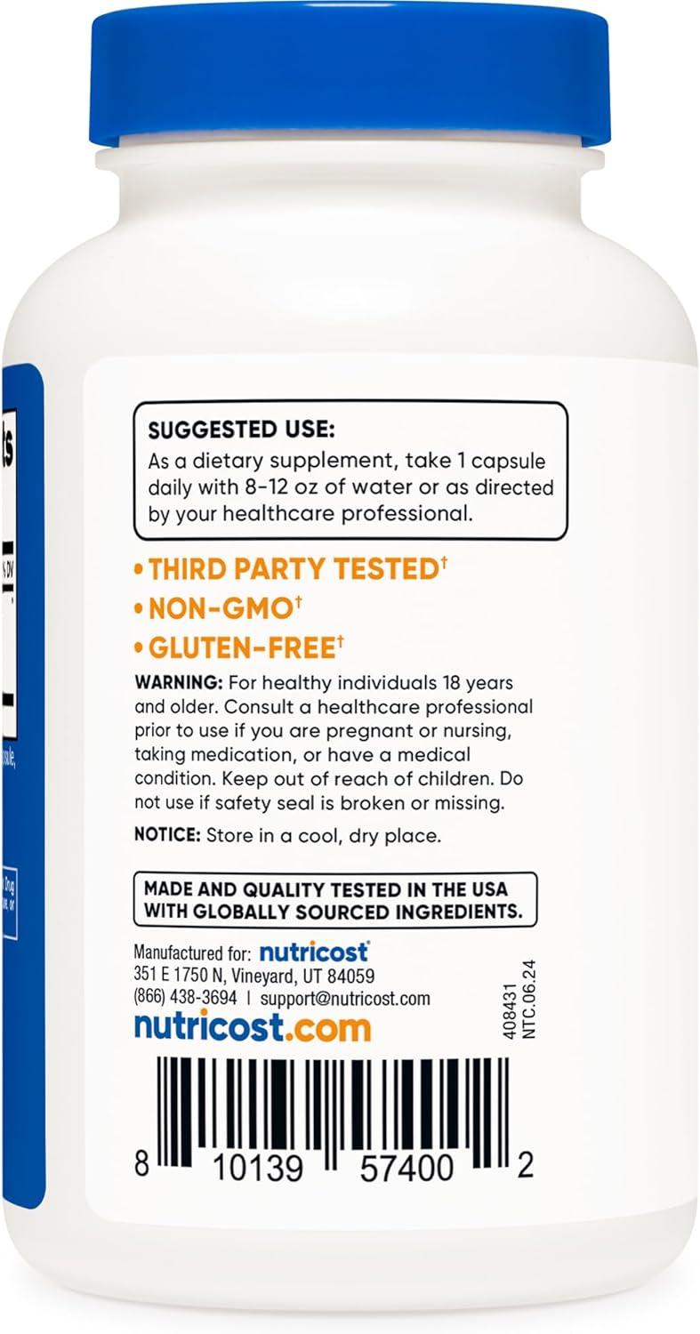 image:imageNutricost Milk Thistle Extract 240 Capsules for 240 Servings Per Bottle Vegan GMO Free and Gluten Free120 Count Pack of 1