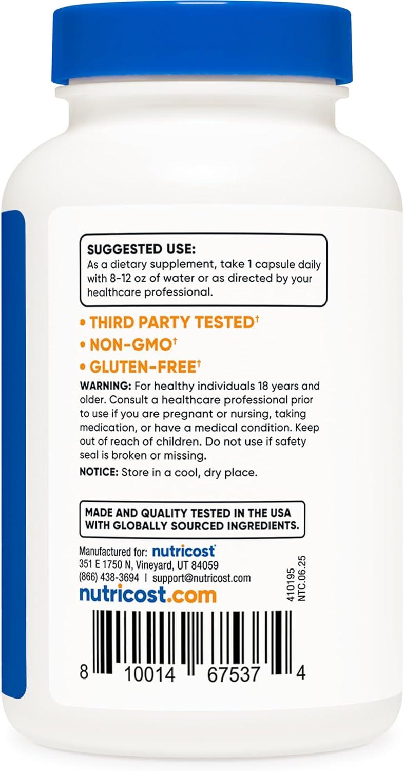 image:imageNutricost Milk Thistle Extract 240 Capsules for 240 Servings Per Bottle Vegan GMO Free and Gluten Free240 Count Pack of 3