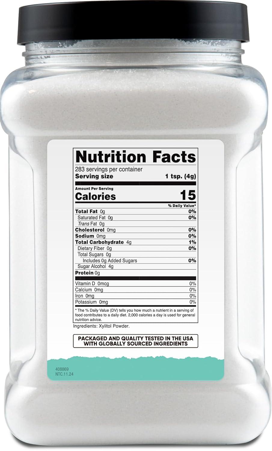 image:imageNutricost Pure Xylitol Granulated Powder 25 Pounds Granulated Crystals