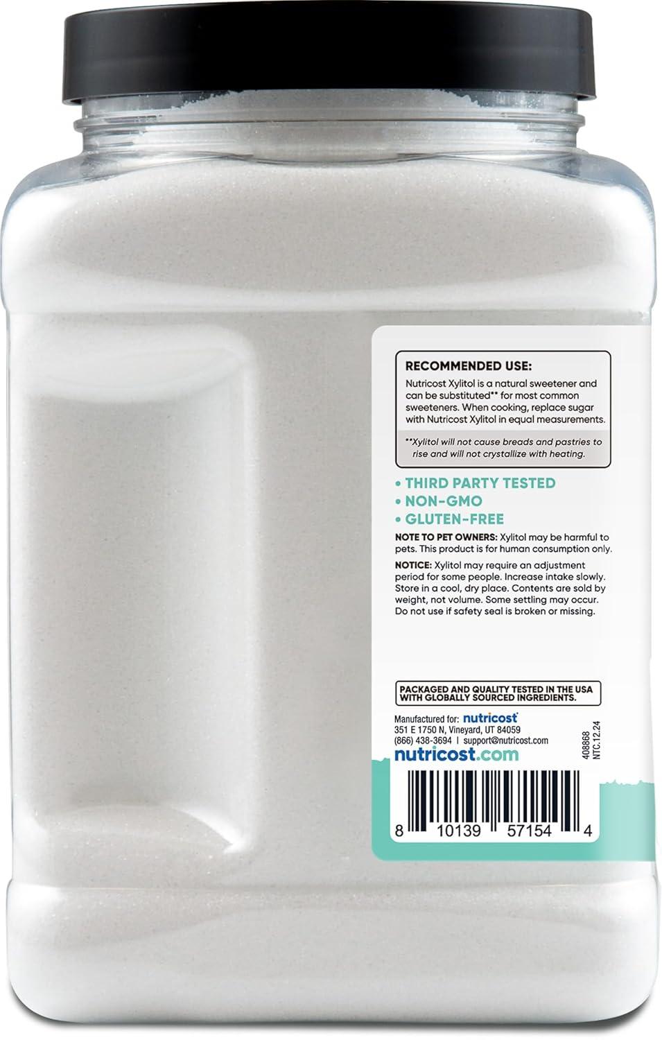 image:imageNutricost Pure Xylitol Granulated Powder 25 Pounds Granulated Crystals