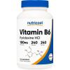 image:imageNutricost Vitamin B6 Pyridoxine HCl 100mg 240 Capsules240 Count Pack of 1