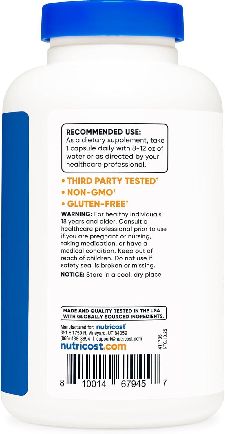 image:imageNutricost Niacinamide Vitamin B3 500mg 240 Capsules NonGMO Gluten Free Flush Free Vitamin B3240 Count Pack of 2