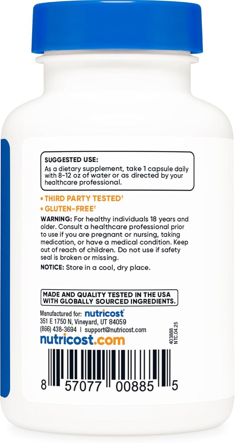 image:imageNutricost Vitamin B1 Thiamine 100mg 120 Capsules Gluten Free and NonGMO120 Count Pack of 1