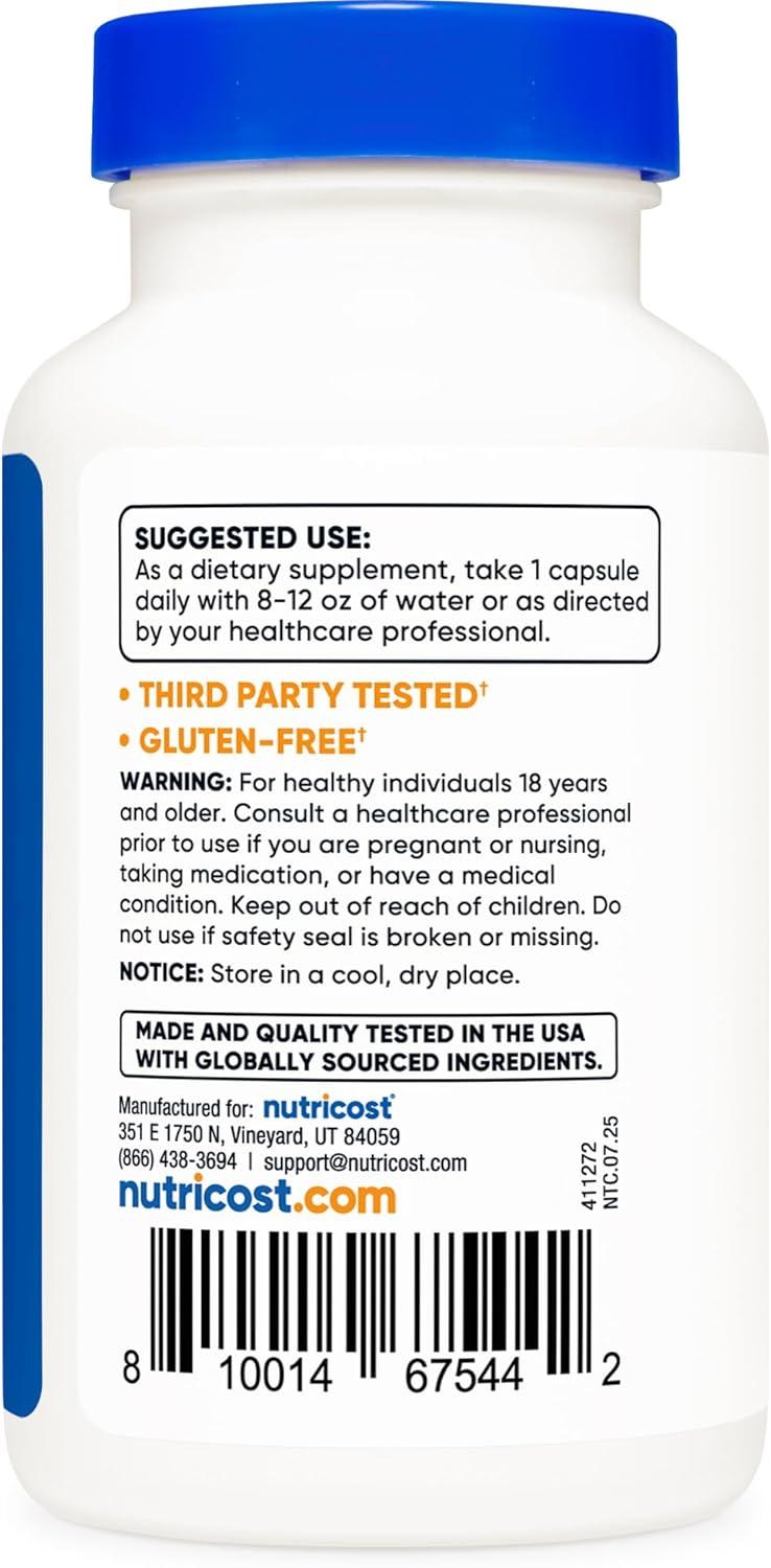 image:imageNutricost Vitamin B2 Riboflavin 400mg 120 Capsules Gluten Free NonGMO120 Count Pack of 3