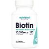 image:imageNutricost Biotin for Women 10000mcg 120 Capsules  with Folate amp Collagen Gluten Free amp NonGMO