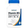 image:imageNutricost Vitamin B12 Methylcobalamin 2000mcg 240 Capsules  Vegetarian Caps NonGMO Gluten Free B12 Supplement120 Count Pack of 1