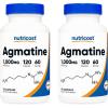 image:imageNutricost Agmatine Sulfate 1000mg 120 Capsules  Gluten Free Non GMO 500mg Per Capsule2 Count Pack of 120
