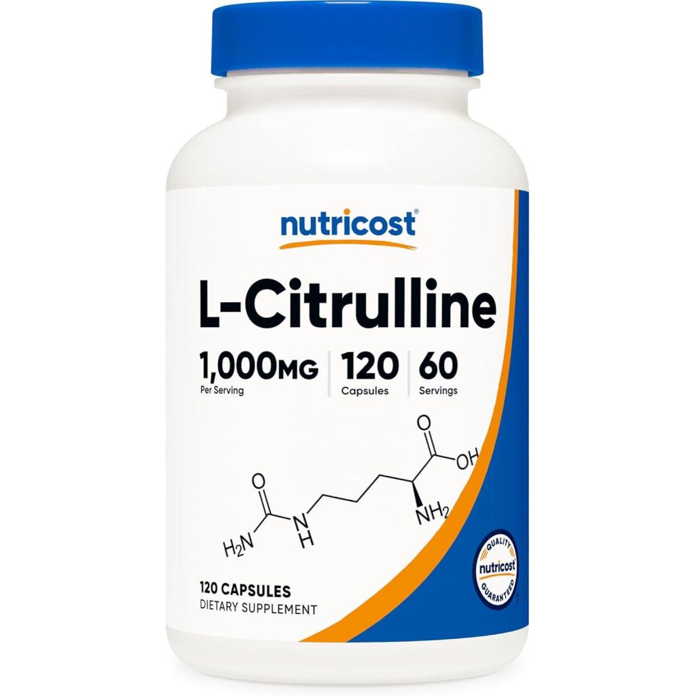 image:imageNutricost LCitrulline 1500mg 180 Capsules 750mg Per Capsule Gluten Free NonGMO Packaging May Vary120 Count Pack of 1